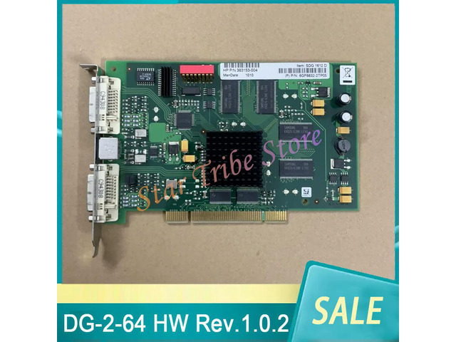 Workstation Graphics Card For LXCO Technologies AG P146075 DG-2-64 HW Rev.1.0.2 P/N 383153-004
