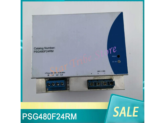 Power Supply PSG480F24RM Input Three-Phase Power Of 400-500V~1A Output 2 Sets Of 24V20A
