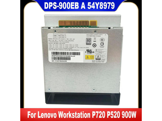 DPS-900EB A 54Y8979 PSU For Workstation P720 P520 900W Power Supply