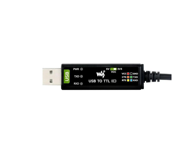 Industrial USB TO TTL (C) 6pin Serial Cable, FT232RNL Chip, Multi Protection Circuits, Multi Systems Support