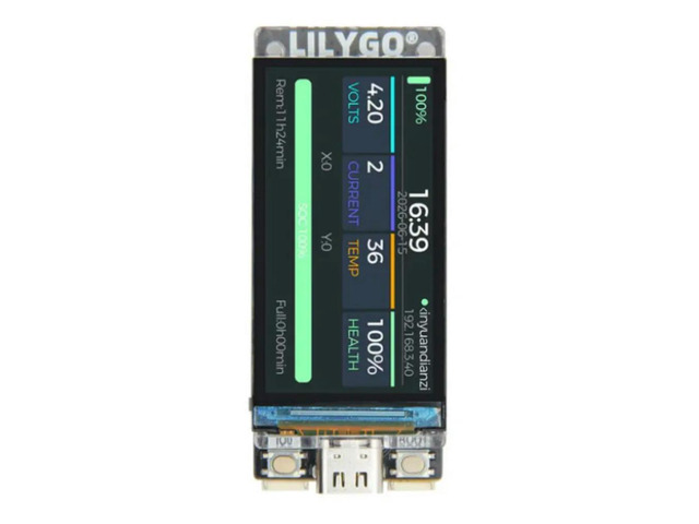 T-Display C5 ESP32-C5 Board, ST7789 IPS LCD, 6 Dual Band Display Development Kit