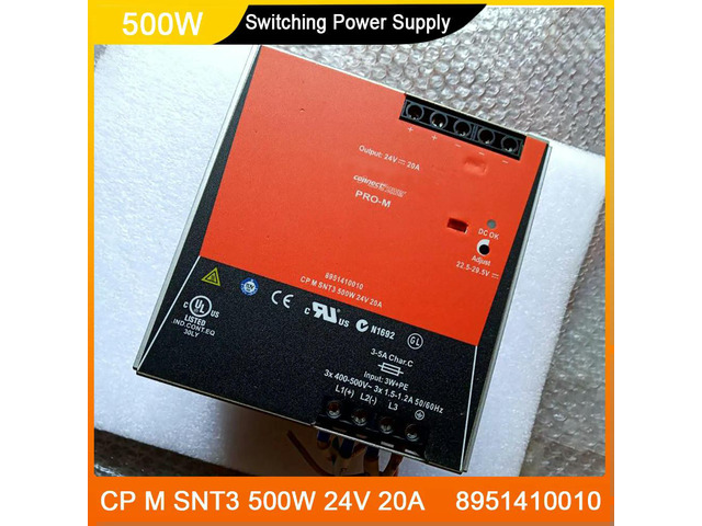 Switching Power Supply CP M SNT3 500W 24V 20A 8951410010