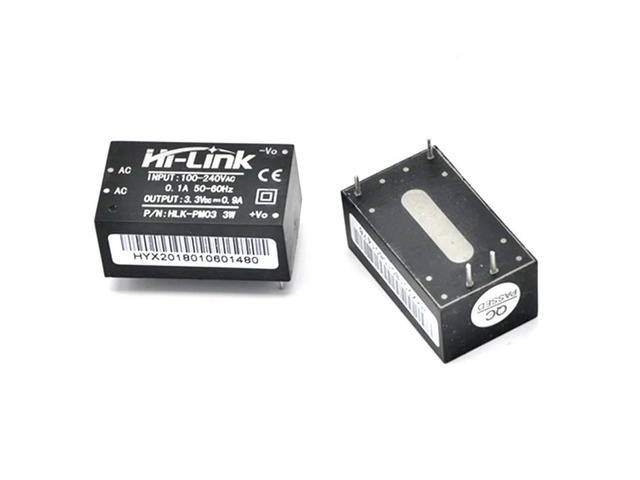 220v 3.3v ac - DC isolated power supply module, HLK-PM03, switching step-down power module