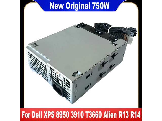 For XPS 8950 3910 T3660 Alien R13 R14 10Pin 750W Power Supply M92DC 0M92DC MP23Y 0MP23Y FT44X 0FT44X 0M2G8X