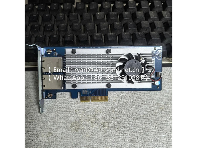 LAN-10G2T-X550 Ethernet Controller X550 2 x BASE-T (RJ45) PCIe Gen3 x4 10Gbps