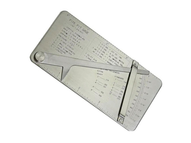Tube Caliper Pipe Welding Gauge On-site Inspection 1 64 .020 Increments User-friendly Handling For Tube Fittings