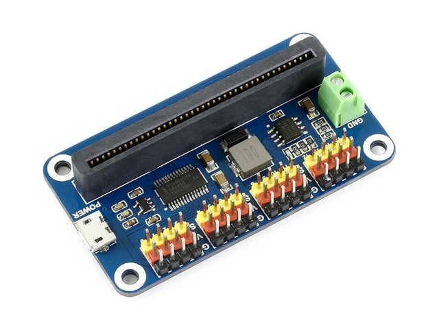 Servo Driver for micro:bit, 16-Channel, 12-bit, I2C