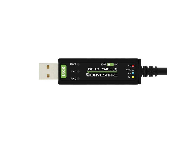 USB to RS485(D)Industrial Grade Isolated Bidirectional Converter,2m Length,FT232RNL Chip,Adopts RJ45 Port With T568B Pinout