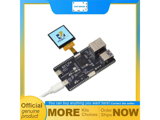 MusenanoCH32H417 Embedded Board, WCH CH32H417QEU6 RISC-V Controller with USB3.0 & LAN Port
