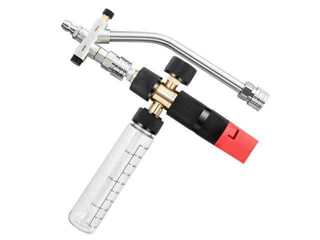 For Tool For Daily Foam Dual Tip Foam Compatible with For Pressure Washer 100ml Red Alloy 3600 PSI Easy Switch Valve