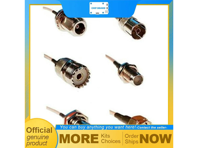RTL-SDR Blog SMA Male to SMA M BNC F Type N F Type F F UHF F PAL F RG316 20cm Pigtail Adapters