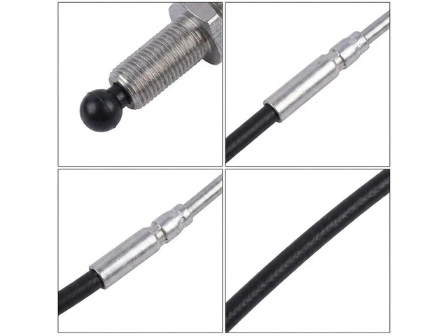 Outdoor Machine Cable 5 Inch Steering Cable Weatherproof Design Wear Resistant Material Precise Maneuverability Steering Cable