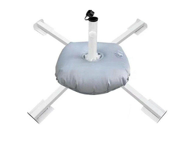 Adjustable l Parasol Stand with Water Bag Foldable for Easy Transport Stable Base for Various Outdoor Applications