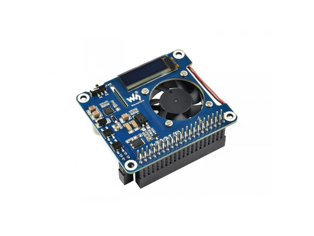 Power over Ethernet HAT (B) for Raspberry Pi 3B+/4B and 802.3af PoE network