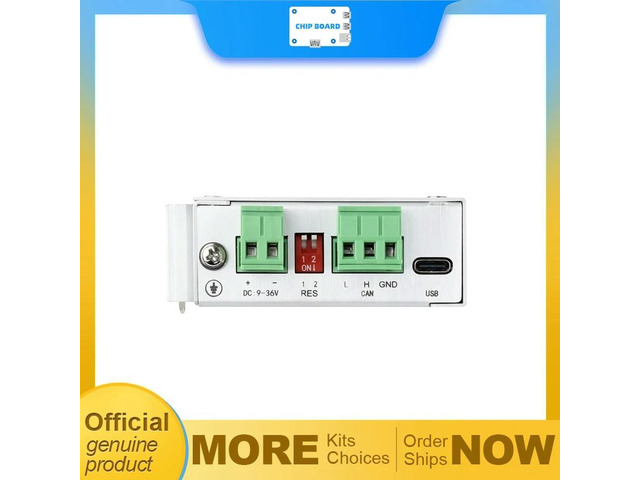 CAN FD to Ethernet converter supporting five operation modes with compatibility for CAN 2.0A and 2.0B networks
