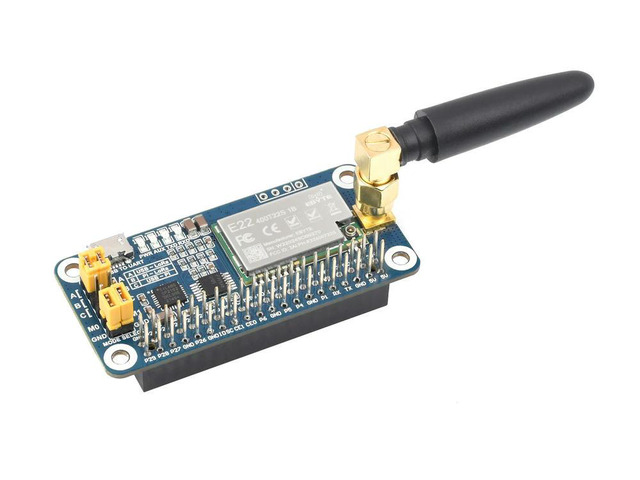 SX1262/SX1268 LoRa HAT for Raspberry Pi, UART Interface, Options For Frequency Band