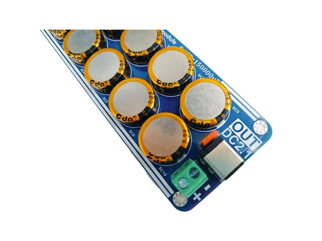 Audio Systems Supercapacitor Module Power Filter As Shown In The Figure Wide Voltage 5V-48V 150000uF Total Capacitance