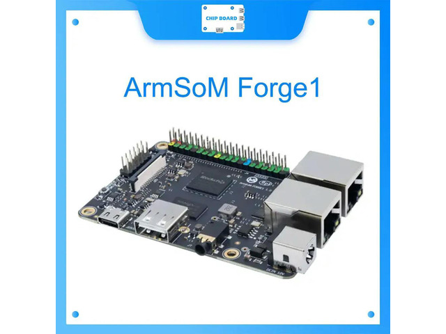 ArmSoM Forge1 industrial SBC is powered by Rockchip RK3506J SoC