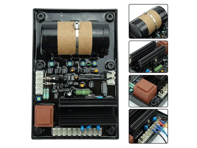 R448 AVR for Generator Voltage Regulation with Built-in LAM Functions Overvoltage Protection and Adjustable Setpoint Range