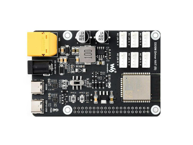 Direct Drive Servo Motor Driver Board (B), Integrates ESP32 and Control Circuit, 2.4G Support