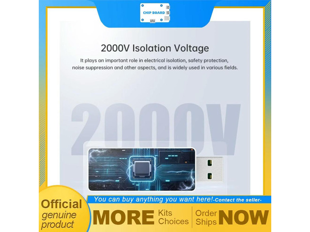 ALIENTHUB23 USB 2.0 High Speed Isolator 480Mbps Industrial Optocoupler Photoelectric Protection Module