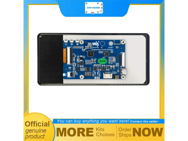 6.25' DSI Touch Display Type B, 720×1560 IPS, 5-point touch, bonded glass, 500cd/m² high brightness panel