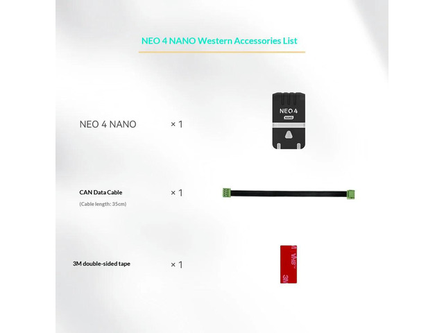 CUAV NEO4 NANO GNSS Module u-blox M10 Mini High-Precision Navigation Positioning Module