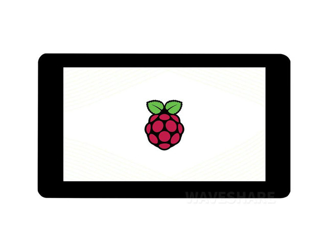 7inch Capacitive Touch IPS Display for Raspberry Pi, DSI Interface, 1024×600