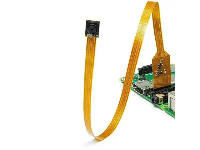 Arducam NoIR Spy Camera for Raspberry Pi - Miniature 6mm Neck Width with Flex Cable, 5MP OV5647 1/4 Inch Sensor, Support Raspber