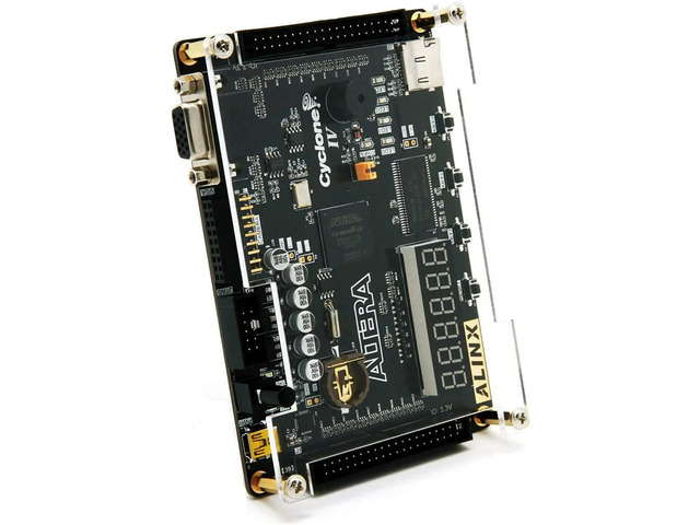 ALINX AX4010: ALTERA Cyclone IV EP4CE10 Study Board Entry-Level (FPGA Board + USB Downloader)