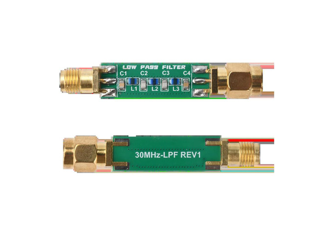 Mini 30MHz LPF Filter Module Improve Signal Clarity for Shortwave Medium Wave Receiver Radio Radar Industrial Monitorin