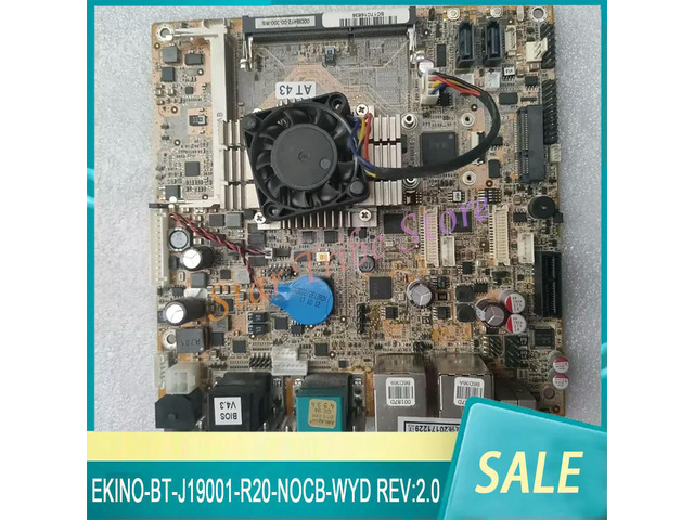 EKINO-BT-J19001-R20-NOCB-WYD REV:2.0 Integrated Industrial Control Motherboard Dual Network Card