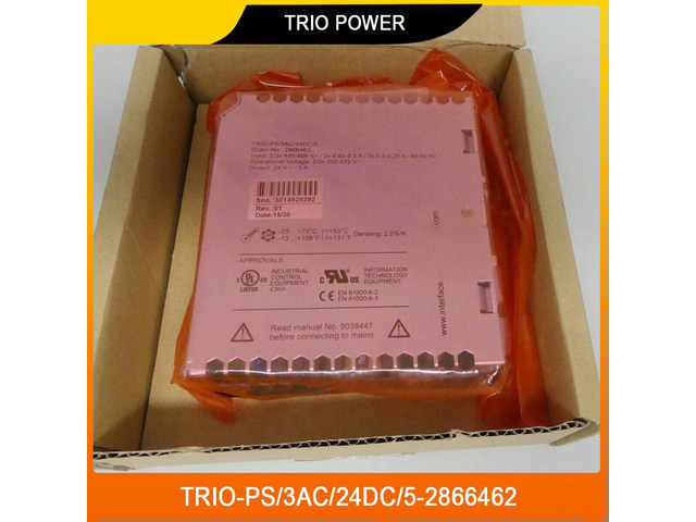 2866462 TRIO-PS/3AC/24DC/5-2866462 TRIO POWER Switching Power Supply Fast Ship