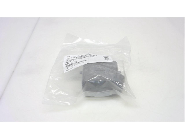 19 30 006 1541 1 Lever, 2 PEGS, HAN B Series, Heavy Duty Connector Hood, Low Profile, M25 Side Entry, ROHS Compliant