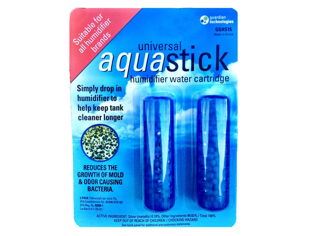 Aquastick, Universal, Genuine Guardian Technologies Antimicrobial Humidifier Treatment, Ultrasonic & Evaporative, Fits All Brands, Reduces Odors, 2...
