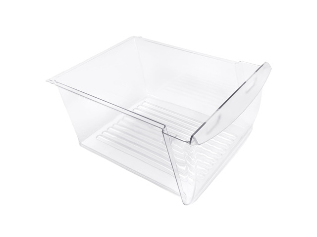 240351061 Upper Crisper Pan Compatible with Frigidaire Refrigerator Freezer Crisper Drawer Replacement for 240351005 240351062 Plastic (PC) Clear