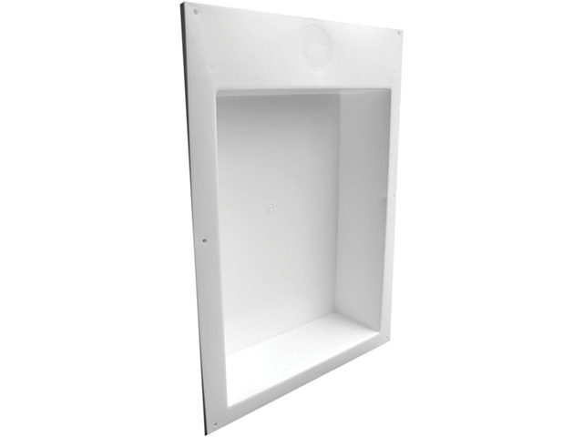 Saf-T-Duct Dryer Outlet Box, white
