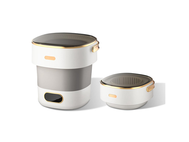 13L Portable Washer, With 3 Cleaning Modes, Mini Washing Machine- for Small Clothes, Underwear, Baby Clothe, Socks, Foldable Washing Machine, for...