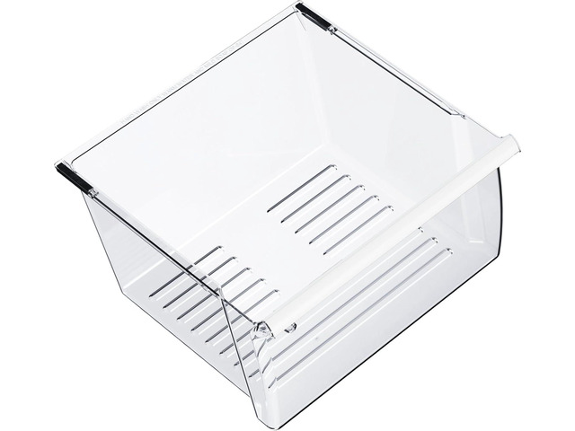 2188656 Replacement Crisper Drawer (Upper) Compatible with Whirlpool Kenmore Refrigerator Upper Bin with Humidity Control Plastic (PS) Clear