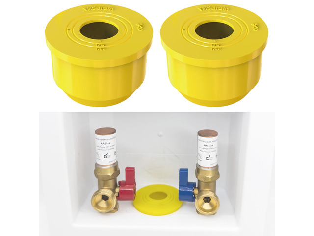 Washing Machine Drain Outlet Plug, Silicone Sealing Plug for 1' ~ 1 1/2' Inlet Pipe, Durable & Easy to Install, Sewer Seal Coupler for Washing...