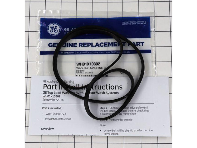 WH01X10302 Washing Machine Drive Belt