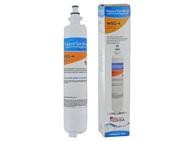WSG-4 Made in USA Refrigerator Replacement Filter: Fits GE RPWF