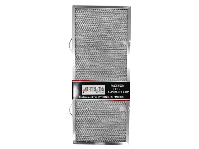 Replacement For S99100628-121, PM300SS Broan Grease Range Hood Filter 7.63 X 19.13 X 0.375 Inches