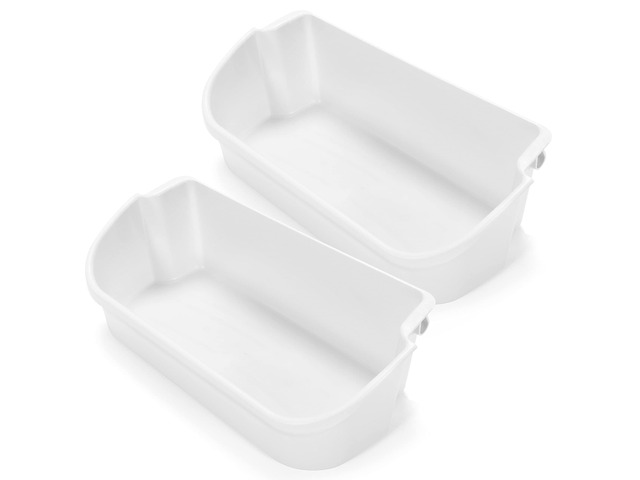 240356401 Refrigerator Door Bin Shelf 2Pcs Compatible with Frigidaire Kenmore Refrigerator FFSS2614QS4A FFHS2611PFEA FFSS2614QE6A FFHS2622MSYA...