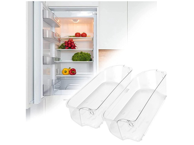 2 X 240356402 Refrigerator Door Bin Shelf Compatible with Frigidaire Kenmore Refrigerator FGUS2642LF2 FGHS2631PF4A LFSS2612TF0 LFSS2612TE0...