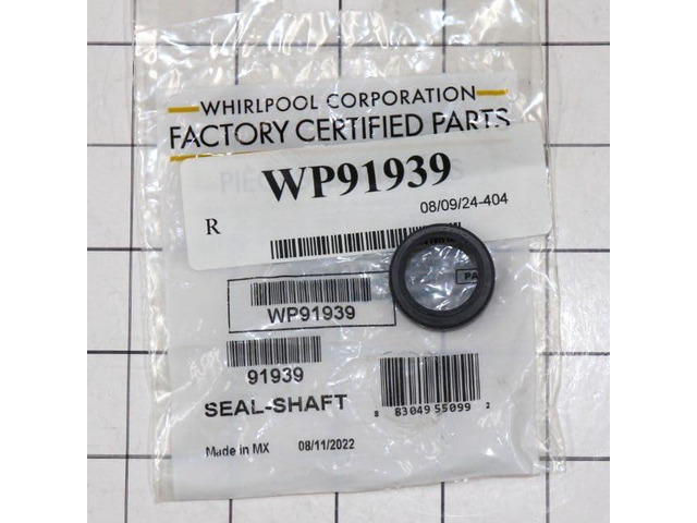 WP91939 Washing Machine Upper Transmission Shaft Seal