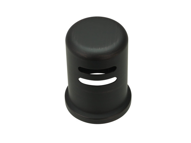 Kitchen Dishwasher Air Gap Cap, Brass Air Gap Cover for Replacement - Match with Faucet (Oil Rubbed Bronze)