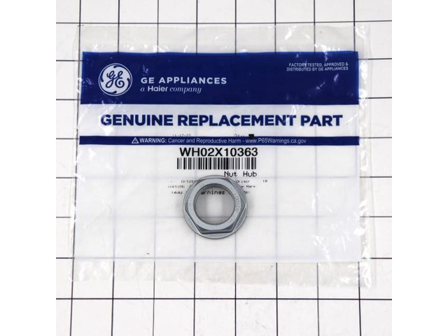 Washing Machine Spanner Nut, 1 Pack, Hex, Steel, 2 Inches