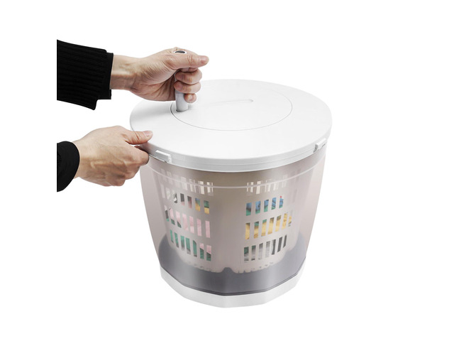 2 in 1 Manual Clothes Washer with Detachable Dehydration Basket 4.4lbs Washing Capacity, Easy to Carry, Manual Traveling Outdoor Washing Machine...