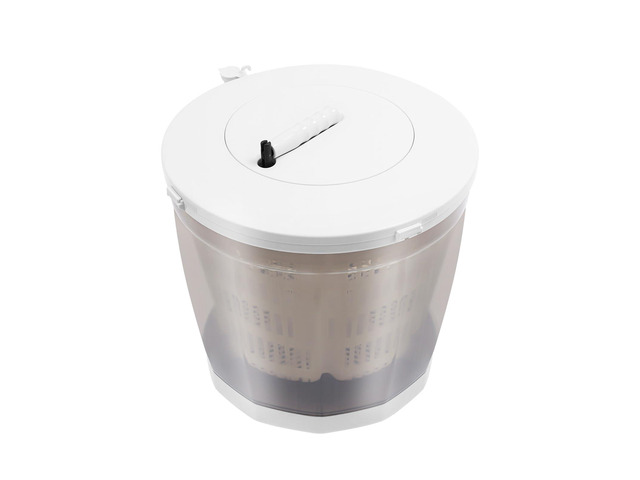 Hand Crank Washing Machine, 2 In 1 Portable Manual Washing Machine,Non-Electric Washer,Spin Dryer,Grey Mini Compact Washer Spin Dryer For...